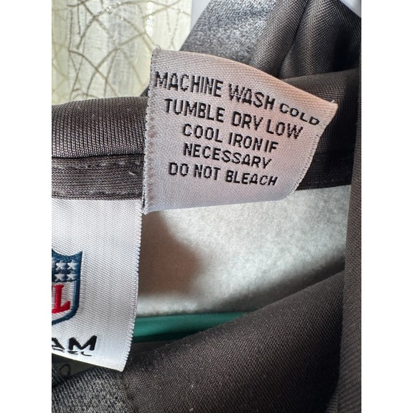 Vintage NFL Team Apparel Washington Redskins Chest Spellout Hoodie‎ – 3XLT Gray - Picture 5 of 5